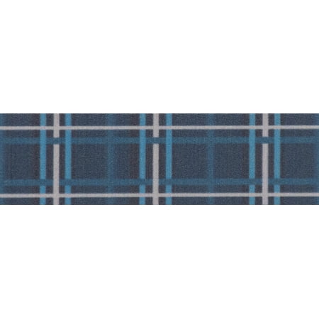 Country Brook Design® 1/2 inch Navy Plaid Photo Quality Polyester, 5 Yards