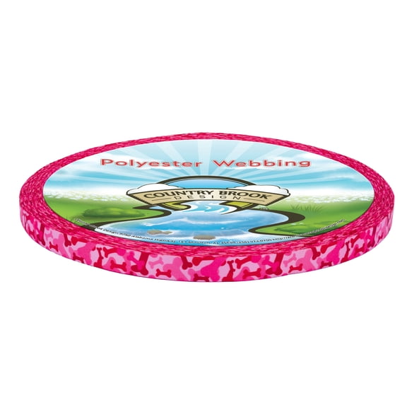 Country Brook Design® Pink Bone Camo Lite Tape (1/2 Inch, 50 Yards)