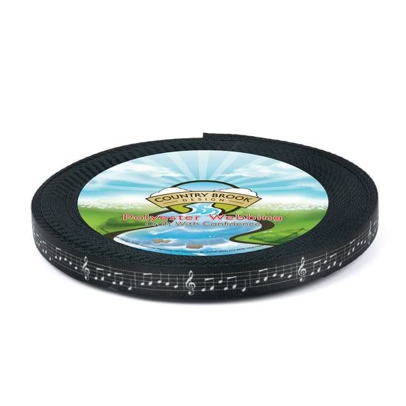 Country Brook Design® 1/2 inch Sheet Music Photo Quality Polyester, 50 Yards