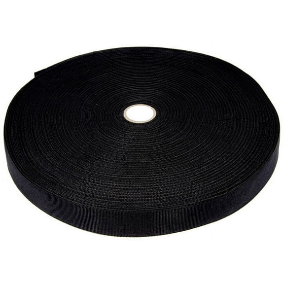 Country Brook Design - 1 Inch Black Polypropylene (Polypro) Binding