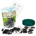 thumbnail image 1 of Country Brook Design® 1 inch Deluxe Dog Collar Kit with Green Nylon Webbing, 1 of 5