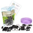 thumbnail image 1 of Country Brook Design® 1 inch Deluxe Dog Collar Kit with Lavender Nylon Webbing, 1 of 5