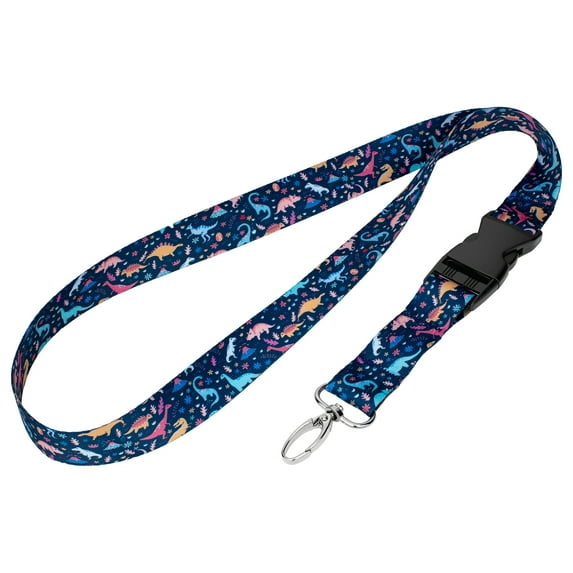 Country Brook Design® 1 inch Dinosaurs Neck Strap Lanyard