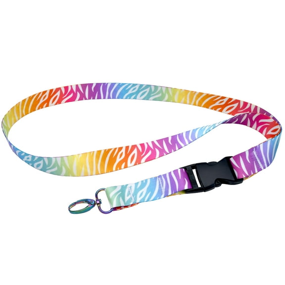 Country Brook Design® 1 inch Fashion Zebra Neck Strap Lanyard