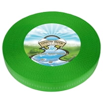 Country Brook Design® 1 inch Hot Green Climbing Spec Tubular Nylon Webbing, 100 Yards