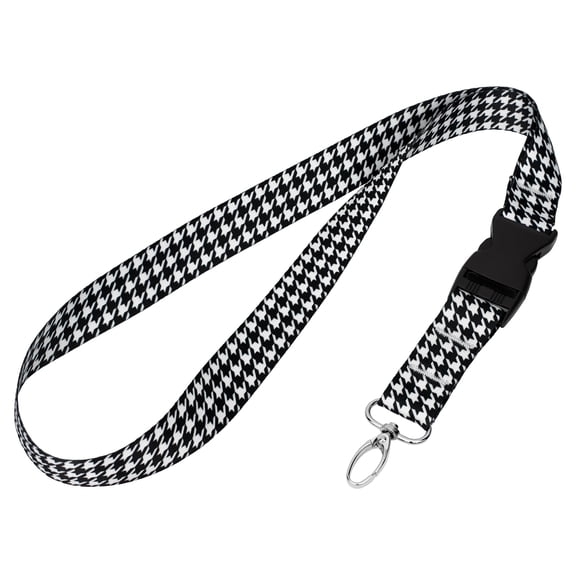 Country Brook Design® 1 inch Houndstooth Neck Strap Lanyard
