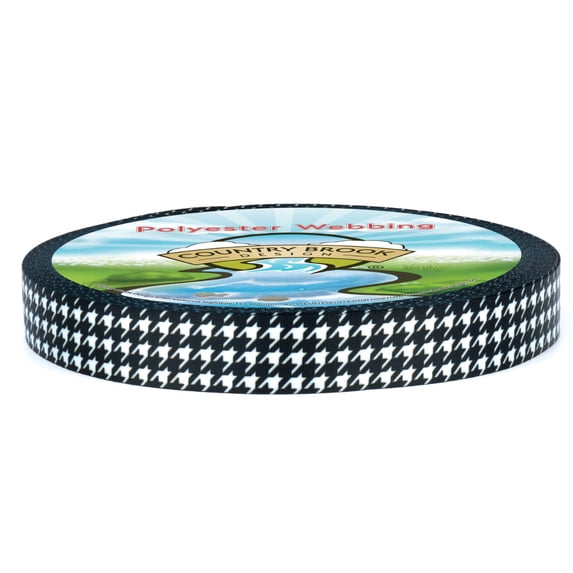 Country Brook Design® Houndstooth Lite Tape (1 Inch, 10 Yards)