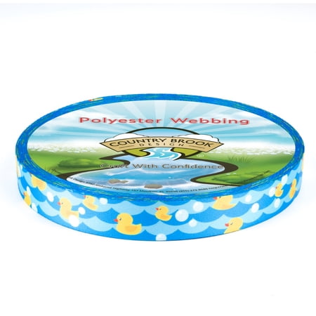 Country Brook Design® Just Ducky Lite Tape (1 Inch, 20 Yards)