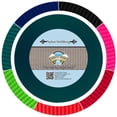 thumbnail image 1 of Country Brook Design® 1 inch Teal Reflective Nylon Webbing, 20 Yards, 1 of 4