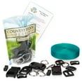 thumbnail image 1 of Country Brook Design® 3/4 inch Deluxe Dog Collar Kit with Teal Nylon Webbing, 1 of 5