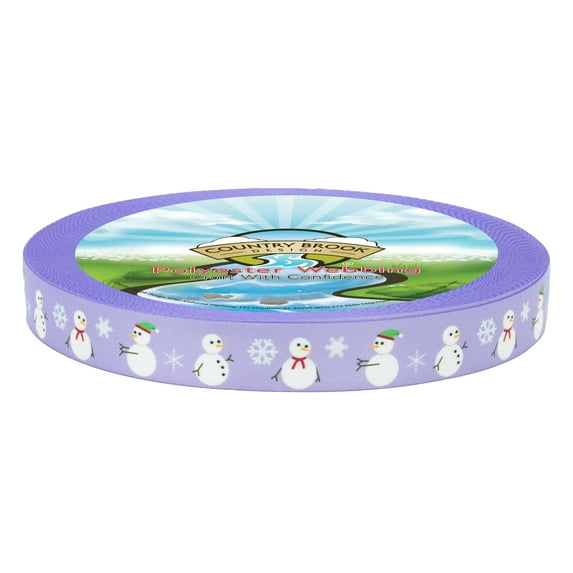 Country Brook Design® Snowman Lite Tape (3/4 Inch, 20 Yards)