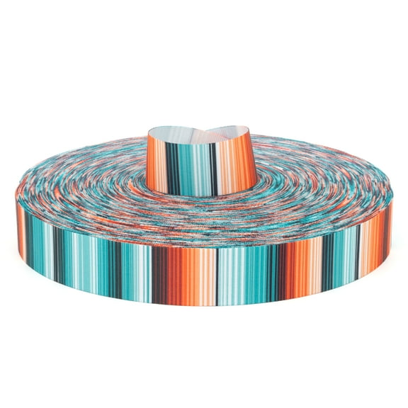 Country Brook Design® 5/8 Inch Sedona Stripes Grosgrain Ribbon, 10 Yards