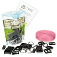 thumbnail image 1 of Country Brook Design® 5/8 inch Deluxe Dog Collar Kit with Pink Nylon Webbing, 1 of 5
