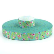 Country Brook Design® 5/8 inch Flamingos Grosgrain Ribbon, 10 Yards