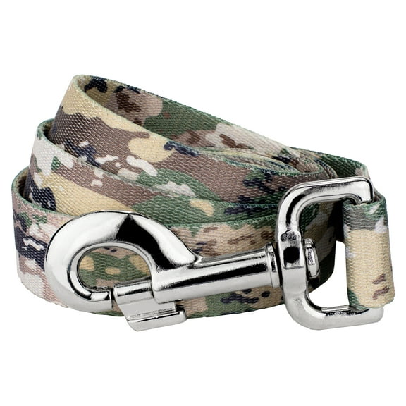 Country Brook Design - 5/8 inch Mountain Viper Camo Dog Leash - 6 Foot