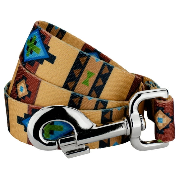 Country Brook Design - 5/8 inch Native Arizona Dog Leash - 4 Foot