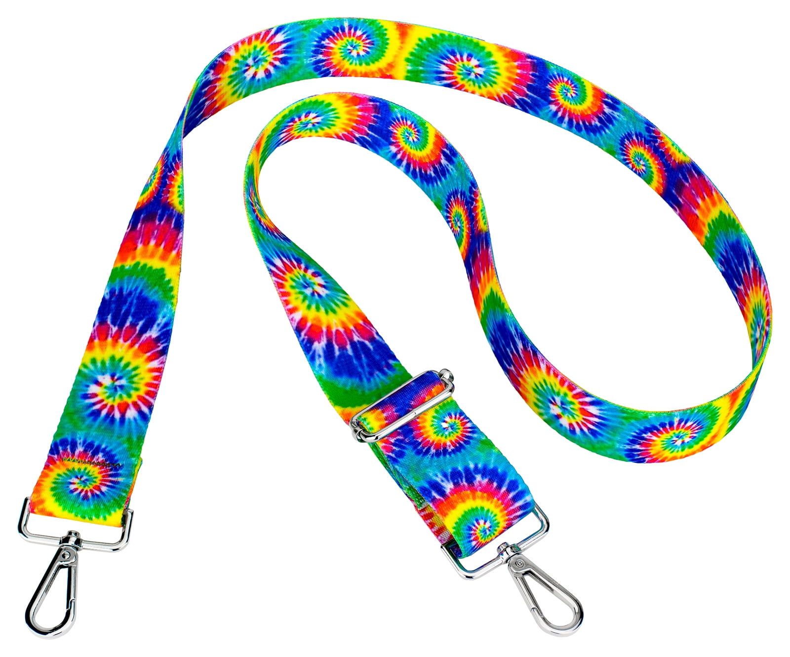 Country Brook Design Classic Tie Dye Grosgrain Ribbon - 5/8 Inch Width, 5 Yards, Psychedelic Pattern