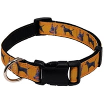 Country Brook Petz® Deluxe Manchester Terrier Ribbon Dog Collar Limited Edition, Small