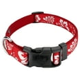 thumbnail image 1 of Country Brook Petz® Deluxe Red Hawaiian Ribbon Dog Collar, Large, 1 of 6