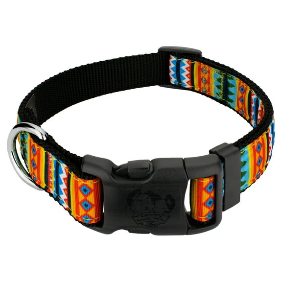 Country Brook Petz® Deluxe Summer Pines Ribbon Dog Collar, Small