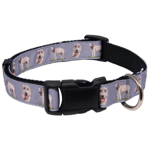 Country Brook Petz® Wolf Hound Everyday Ribbon Dog Collar Limited Edition, Large