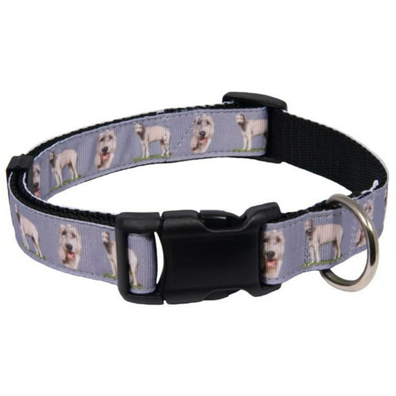 Country Brook Petz® Deluxe Wolf Hound Ribbon Dog Collar Limited Edition, Large