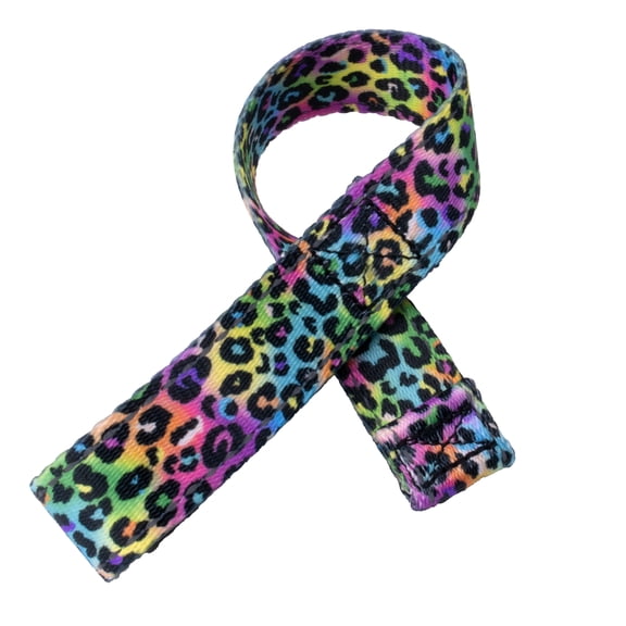 Country Brook Design® Electric Leopard Winch Hook Pull Strap with Reflective Polyester