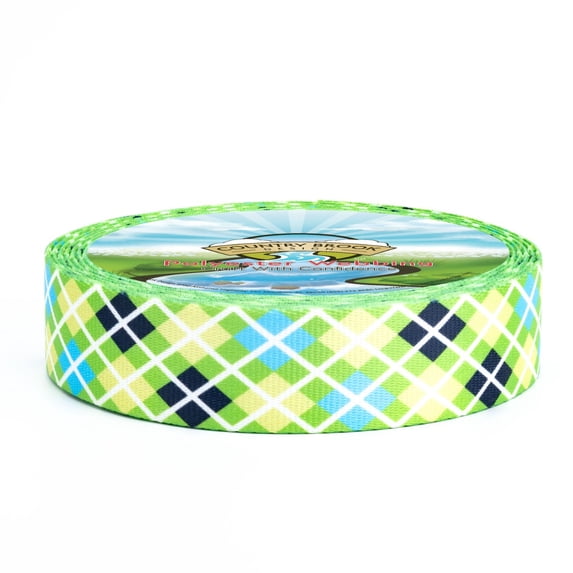 Country Brook Design - Margarita Argyle Polyester Webbing (1 Inch)