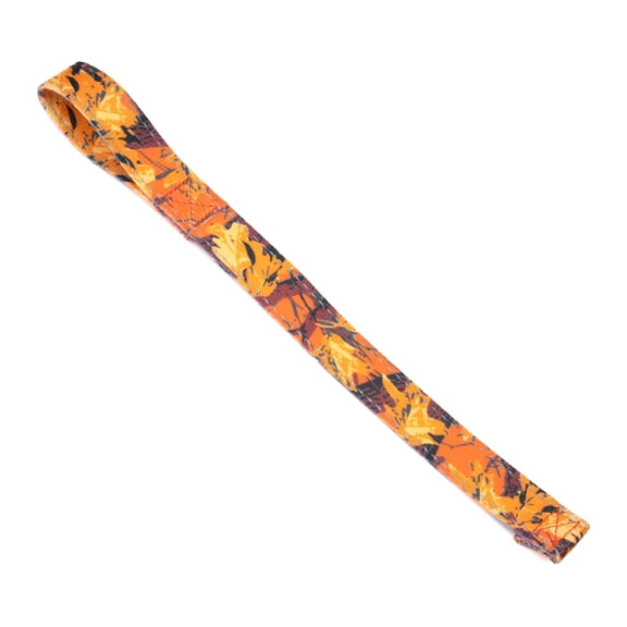Country Brook Design® Orange Sunset Camo Winch Hook Pull Strap with Reflective Polyester