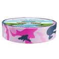 thumbnail image 1 of Country Brook Design - Pink and Grey Camo Polyester Webbing (1 1/2 Inch, 10 Yards), 1 of 4