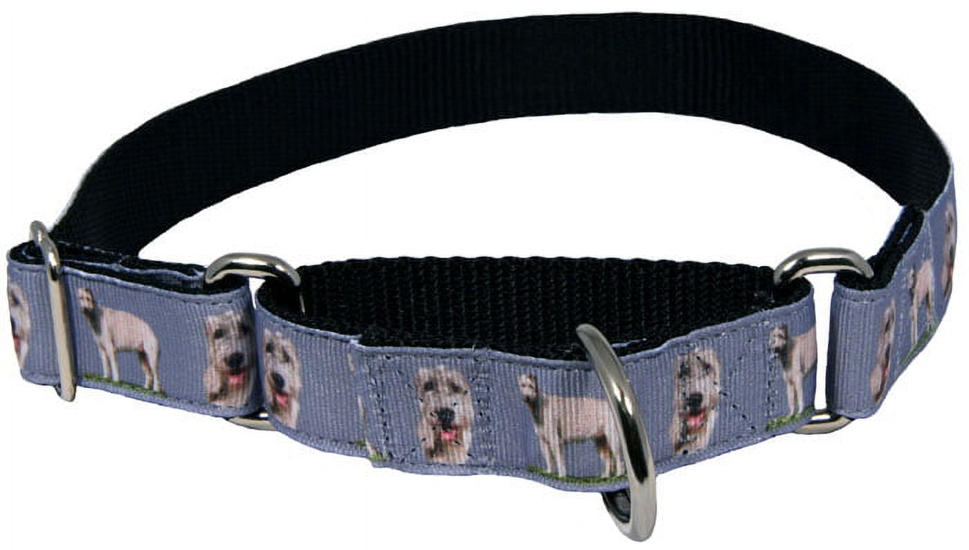 Country Brook Design Wolf Hound Grosgrain Ribbon Martingale Dog