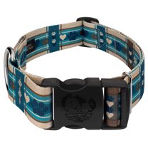Country Brook Petz® 1 1/2 inch Deluxe Puppy Picnic Dog Collar, Large