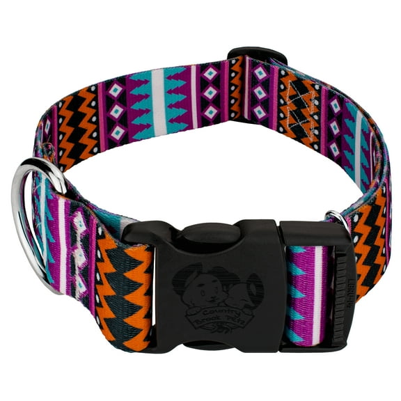 Country Brook Petz® 1 1/2 inch Deluxe Santa Fe Dog Collar, Extra Large