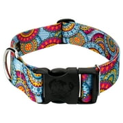 Country Brook Petz® 1 1/2 inch Deluxe Sky Mandala Dog Collar, Large