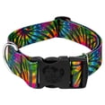 thumbnail image 1 of Country Brook Petz® 1 1/2 inch Deluxe Tie Dye Stripes Dog Collar, Large, 1 of 6