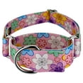 thumbnail image 1 of Country Brook Petz® 1 1/2 inch May Flowers Martingale Dog Collar, Extra Large, 1 of 7