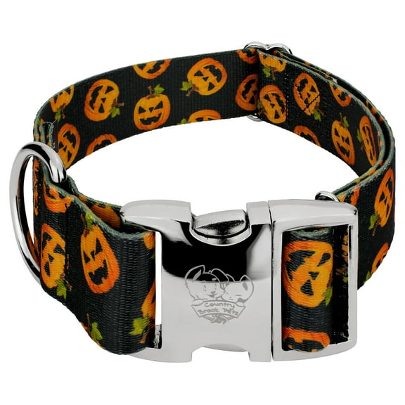 Country Brook Petz® 1 1/2 inch Premium Happy Jack Dog Collar, Medium
