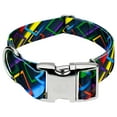 thumbnail image 1 of Country Brook Petz® 1 1/2 inch Premium Memphis 90s Dog Collar, Extra Large, 1 of 6