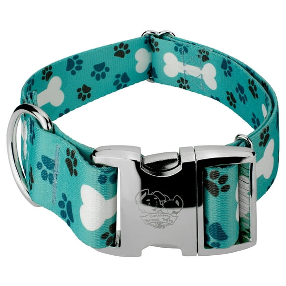 Country Brook Petz® 1 1/2 inch Premium Oh My Dog Collar, Large