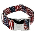 thumbnail image 1 of Country Brook Petz® 1 1/2 inch Premium Patriotic Tribute Dog Collar, Large, 1 of 7