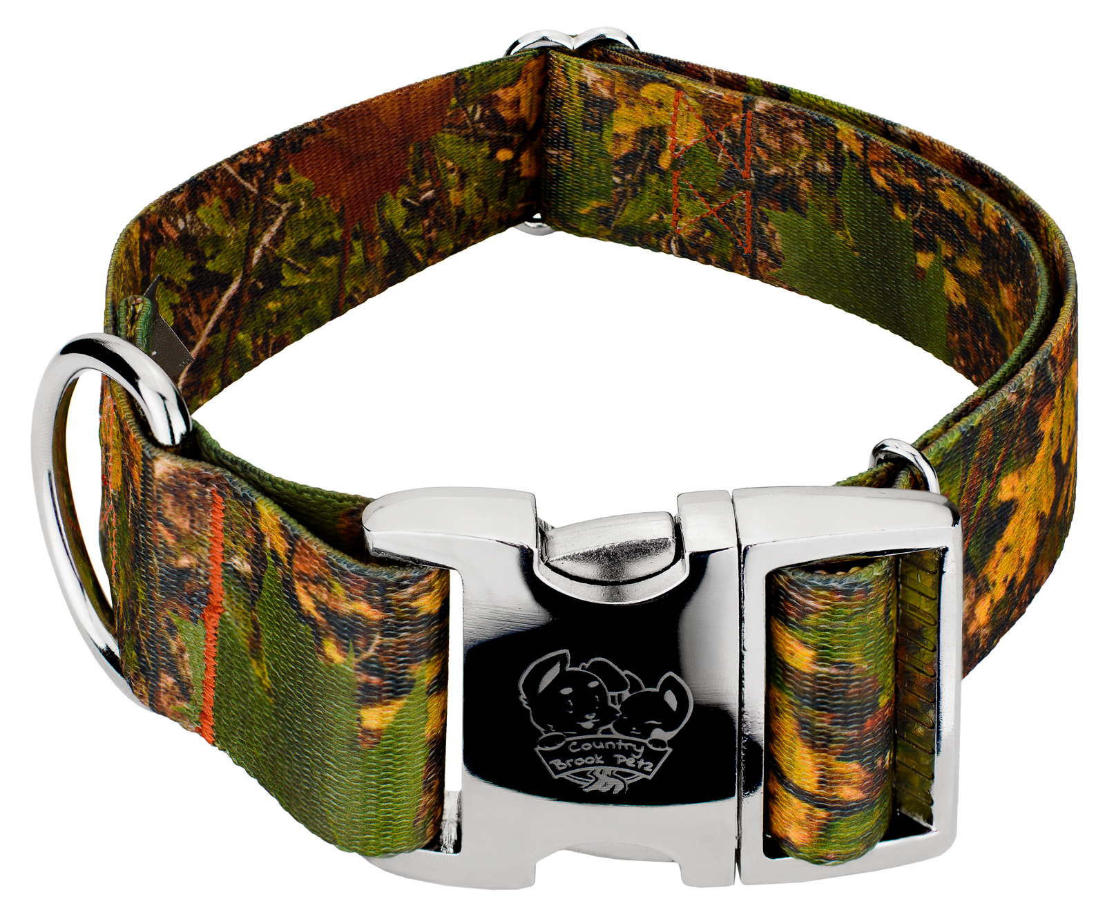 Country Brook Petz® 1 1/2 inch Premium Southern Forest Camo Dog Collar, Extra Large - image 1 of 5