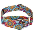 thumbnail image 1 of Country Brook Petz® 1 1/2 inch Sky Mandala Martingale Dog Collar, Large, 1 of 7