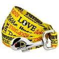 thumbnail image 1 of Country Brook Petz® 1/2 inch Yellow Loveable Rescue Dog Leash, 6 Foot, 1 of 4