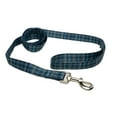 thumbnail image 1 of Country Brook Petz® 1 inch Navy Plaid Dog Leash, 4 Foot, 1 of 2