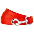 thumbnail image 1 of Country Brook Petz® 1 inch Nylon Dog Leash - Hot Orange, 6 Foot, 1 of 5