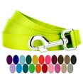 thumbnail image 1 of Country Brook Petz® 1 inch Nylon Dog Leash - Hot Yellow, 6 Foot, 1 of 5