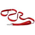 thumbnail image 1 of Country Brook Petz® 3/4 inch Deluxe Nylon Dog Leash, 6 Foot - Bright Red, 1 of 6