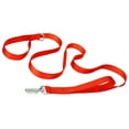 thumbnail image 1 of Country Brook Petz® 3/4 inch Deluxe Nylon Dog Leash, 6 Foot - Hot Orange, 1 of 6