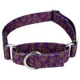 thumbnail image 1 of Country Brook Petz® 3/4 inch Purple Paisley Martingale Dog Collar, Medium, 1 of 7