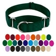thumbnail image 1 of Country Brook Petz® Martingale Dog Collar - Training Collar with No Buckle (Green, 2XS), 1 of 6